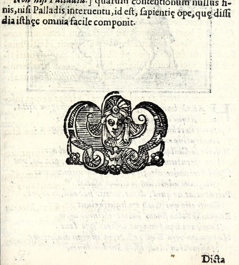 An illustration from Emblemata v. cl. Andreae Alciati : cu[m] imaginibus plerisque restitutis ad mentem auctoris, 1618, leaf 391
