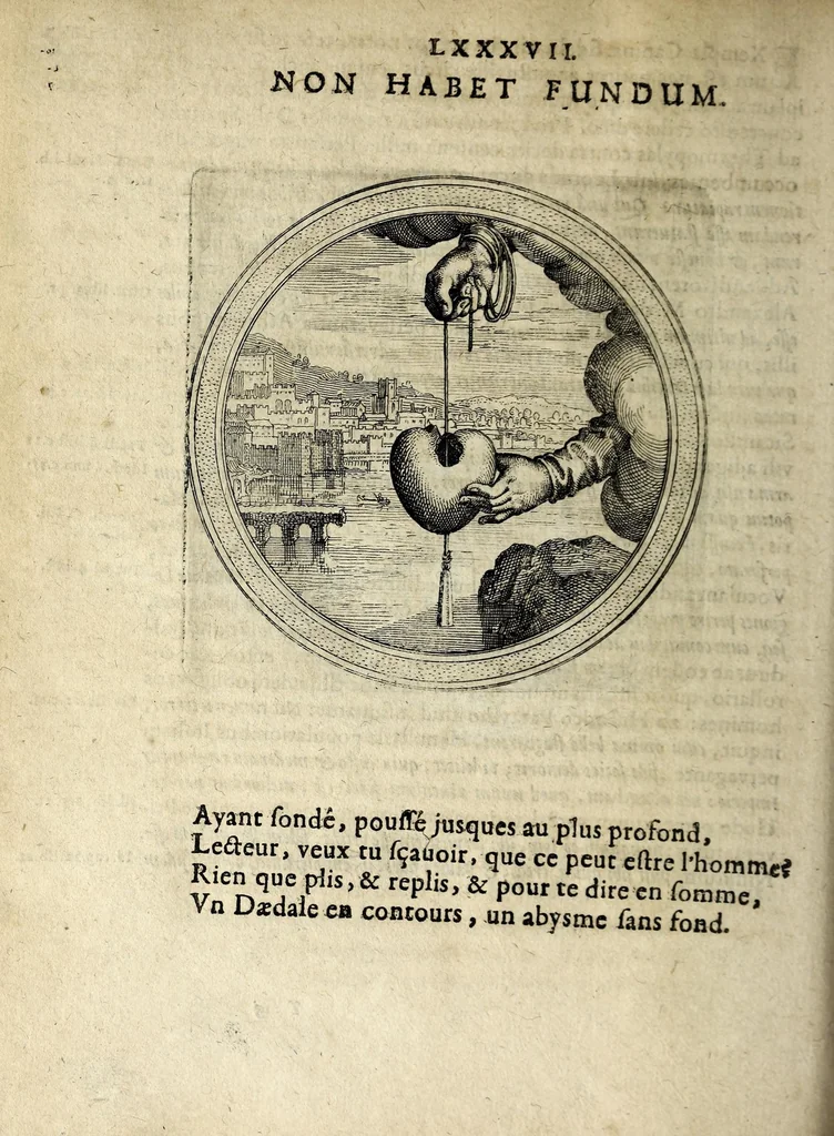 An illustration from Emblematum ethico-politicorum centuria Iulii Guilielmi Zincgrefii, 1624, leaf 194