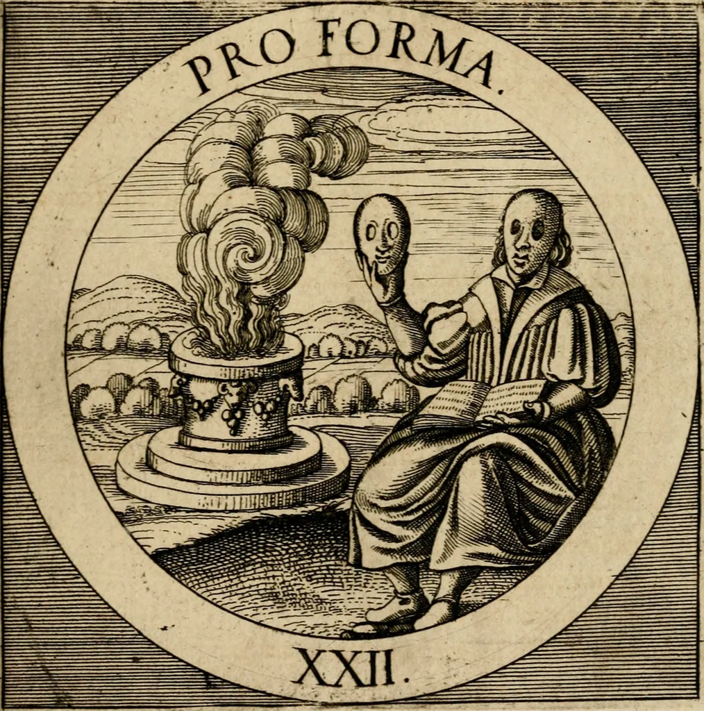 An illustration from Emblematum sacrorum prima[-secunda] pars : das ist, fünfftzig geistlicher in Kupffer gestochener Emblematum ausz der H. Schrifft von dem süssen Namen vnd Creutz Jesu Christi, erster[-ander] Theyl, 1624, leaf 326
