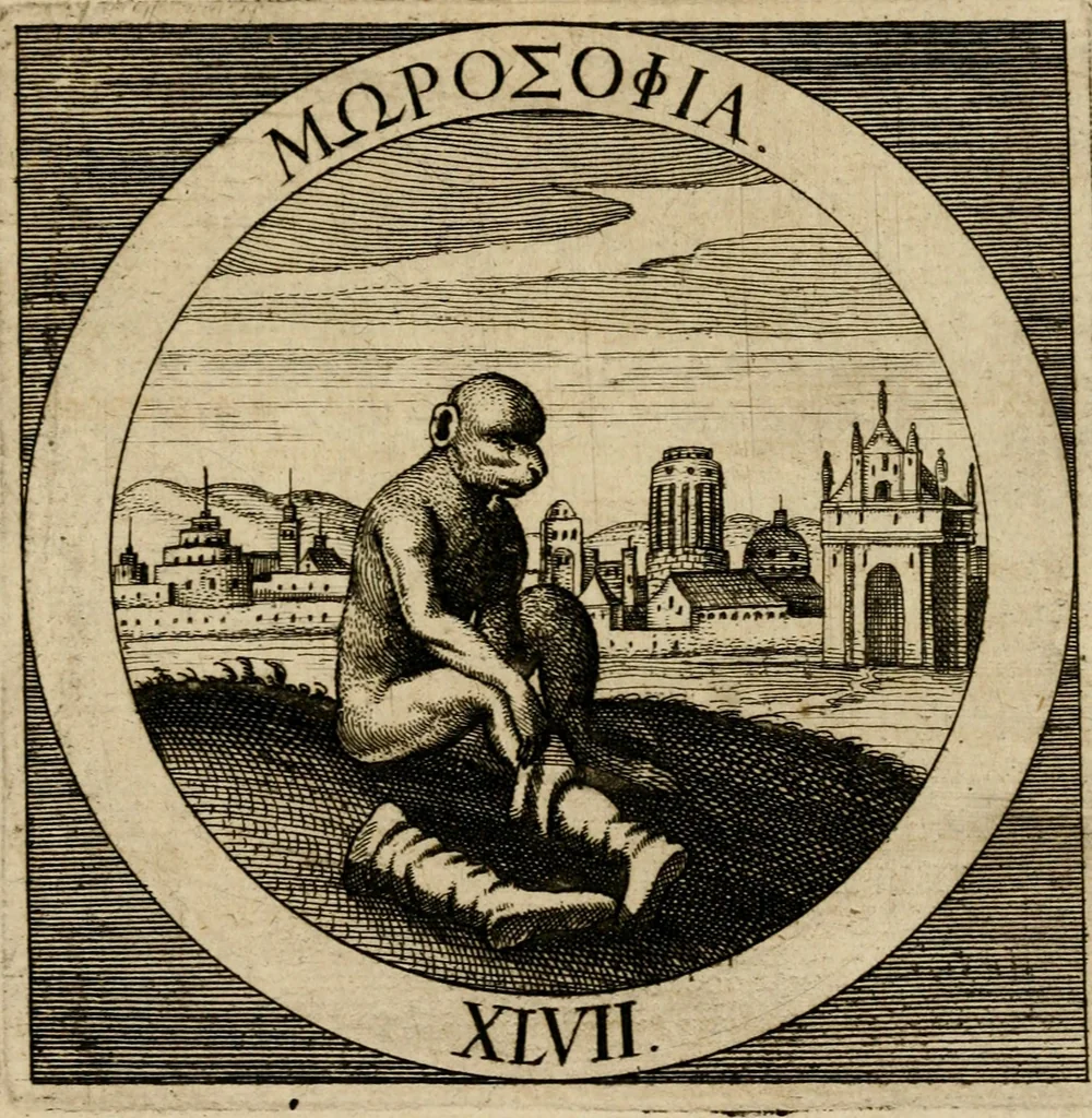 An illustration from Emblematum sacrorum prima[-secunda] pars : das ist, fünfftzig geistlicher in Kupffer gestochener Emblematum ausz der H. Schrifft von dem süssen Namen vnd Creutz Jesu Christi, erster[-ander] Theyl, 1624, leaf 426
