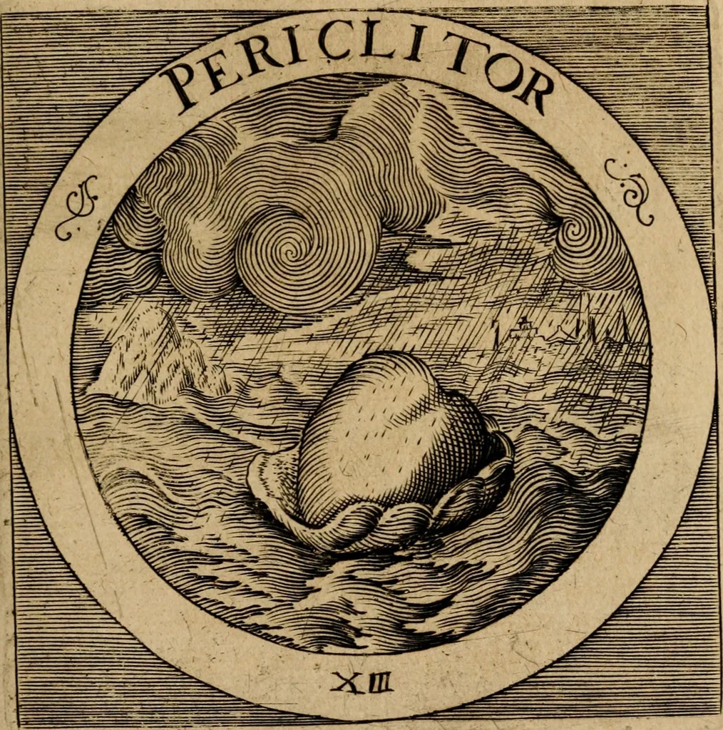 An illustration from Emblematum sacrorum prima[-secunda] pars : das ist, fünfftzig geistlicher in Kupffer gestochener Emblematum ausz der H. Schrifft von dem süssen Namen vnd Creutz Jesu Christi, erster[-ander] Theyl, 1624, leaf 70