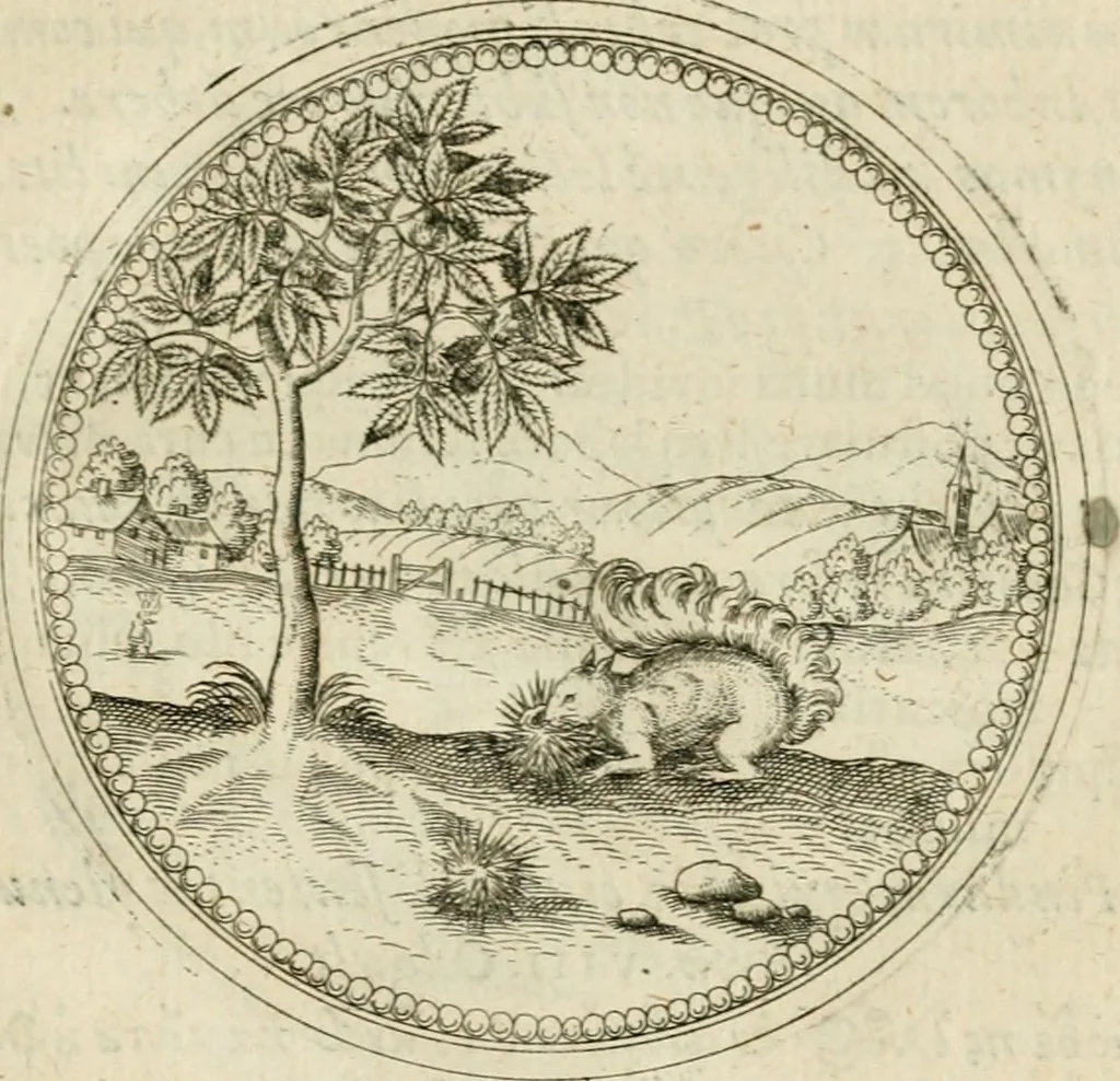 An illustration from Symbolorvm & emblematvm ex animalibvs qvadrvpedibvs desvmtorvm centvria altera, 1595, leaf 190