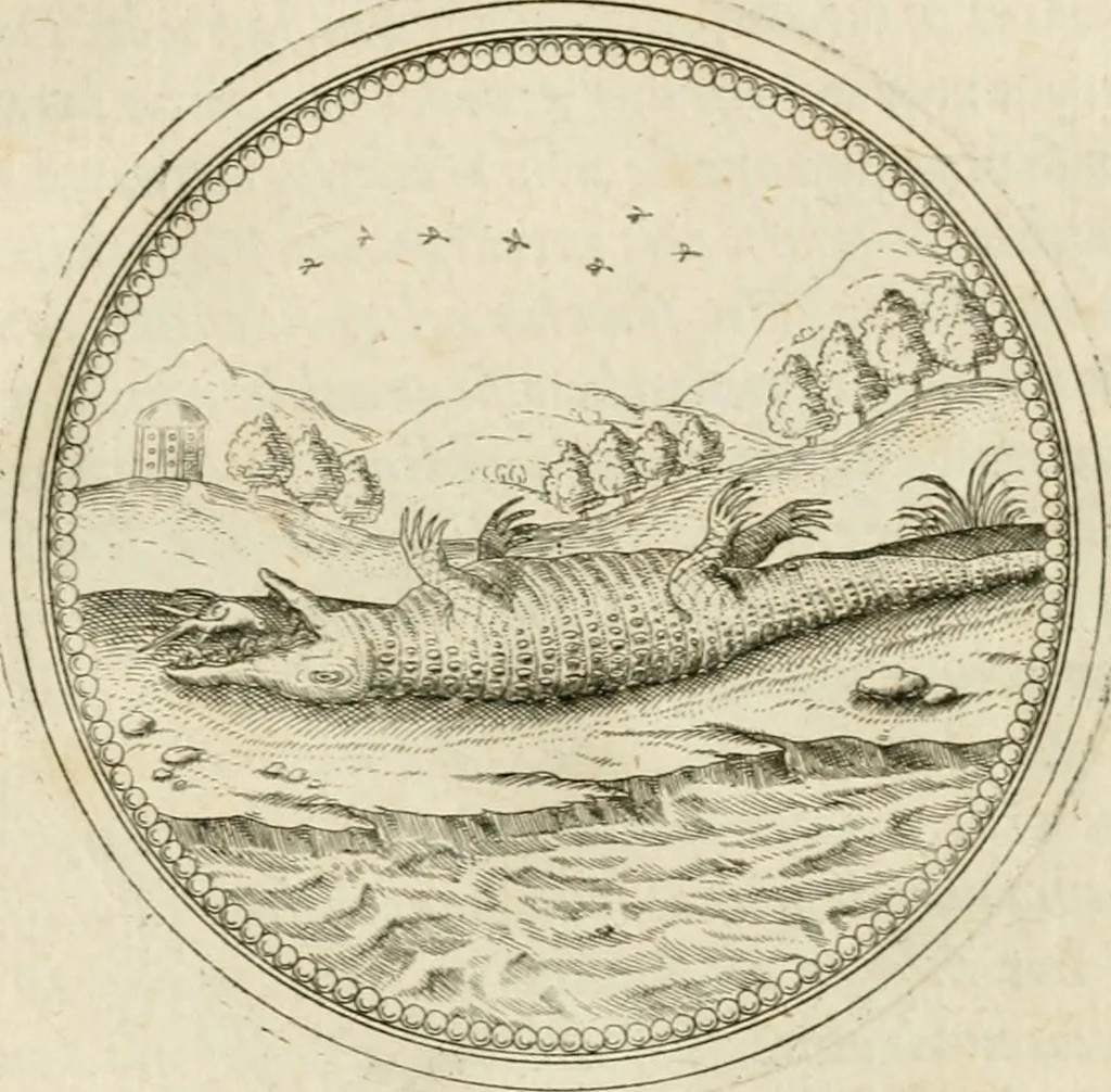 An illustration from Symbolorvm & emblematvm ex animalibvs qvadrvpedibvs desvmtorvm centvria altera, 1595, leaf 212