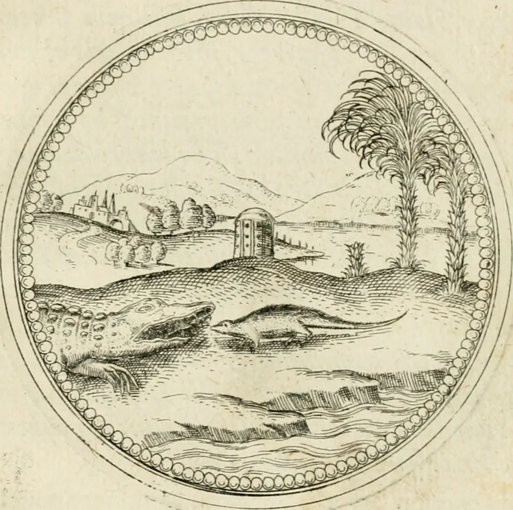 An illustration from Symbolorvm & emblematvm ex animalibvs qvadrvpedibvs desvmtorvm centvria altera, 1595, leaf 214