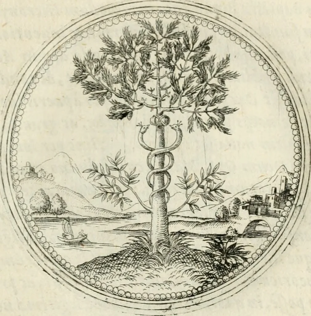 An illustration from Symbolorvm & emblematvm ex re herbaria desvmtorvm centvria vna, 1590, leaf 110