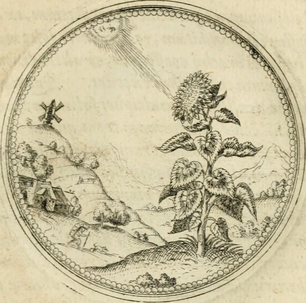 An illustration from Symbolorvm & emblematvm ex re herbaria desvmtorvm centvria vna, 1590, leaf 132
