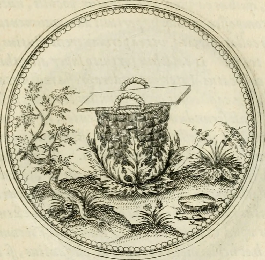 An illustration from Symbolorvm & emblematvm ex re herbaria desvmtorvm centvria vna, 1590, leaf 150