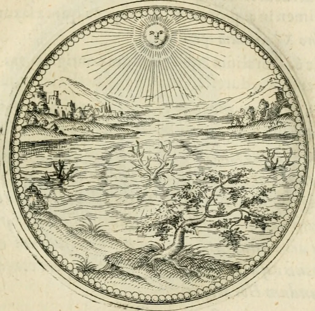 An illustration from Symbolorvm & emblematvm ex re herbaria desvmtorvm centvria vna, 1590, leaf 162