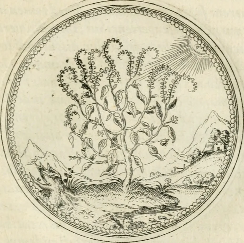 An illustration from Symbolorvm & emblematvm ex re herbaria desvmtorvm centvria vna, 1590, leaf 178