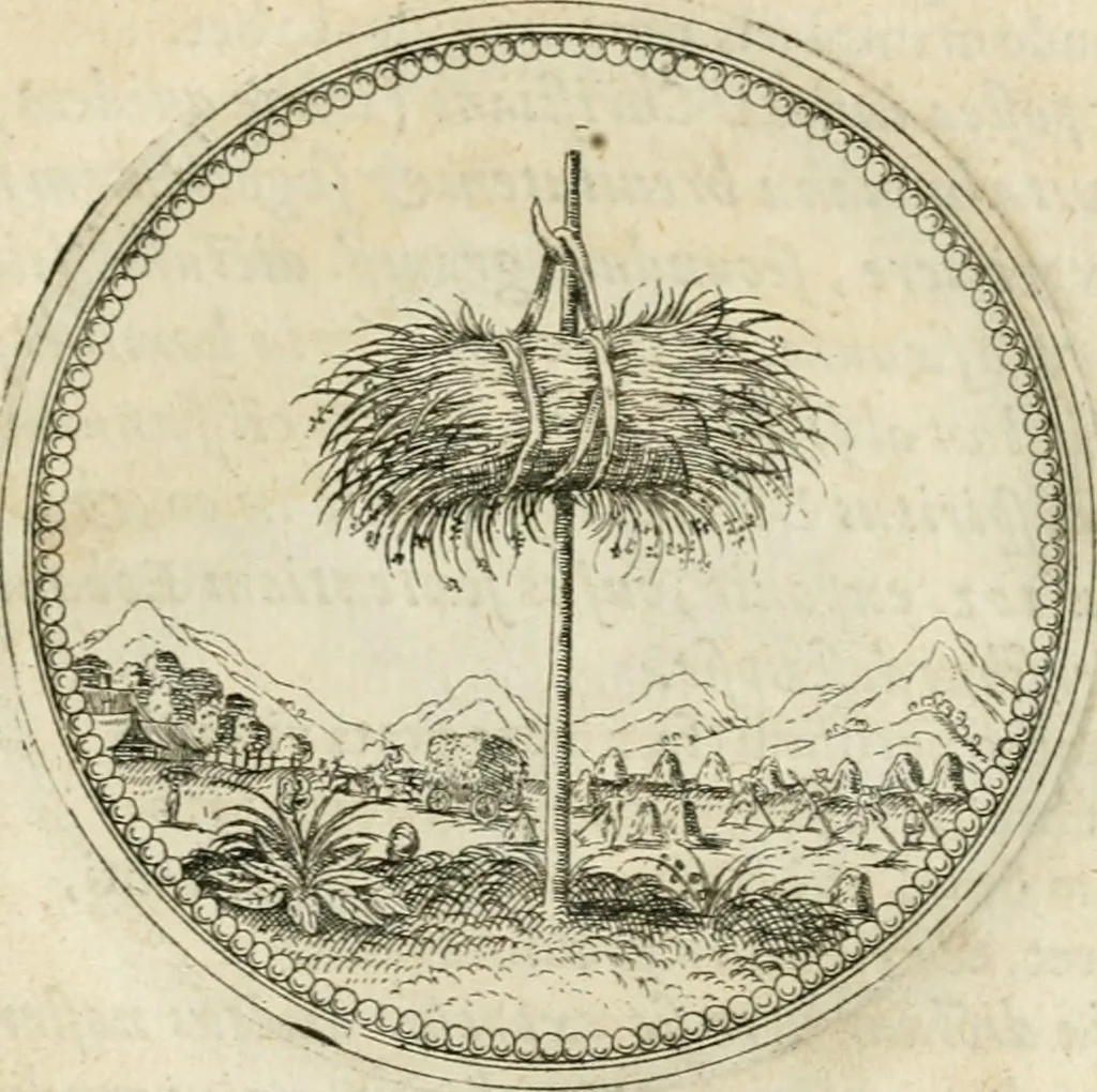 An illustration from Symbolorvm & emblematvm ex re herbaria desvmtorvm centvria vna, 1590, leaf 230
