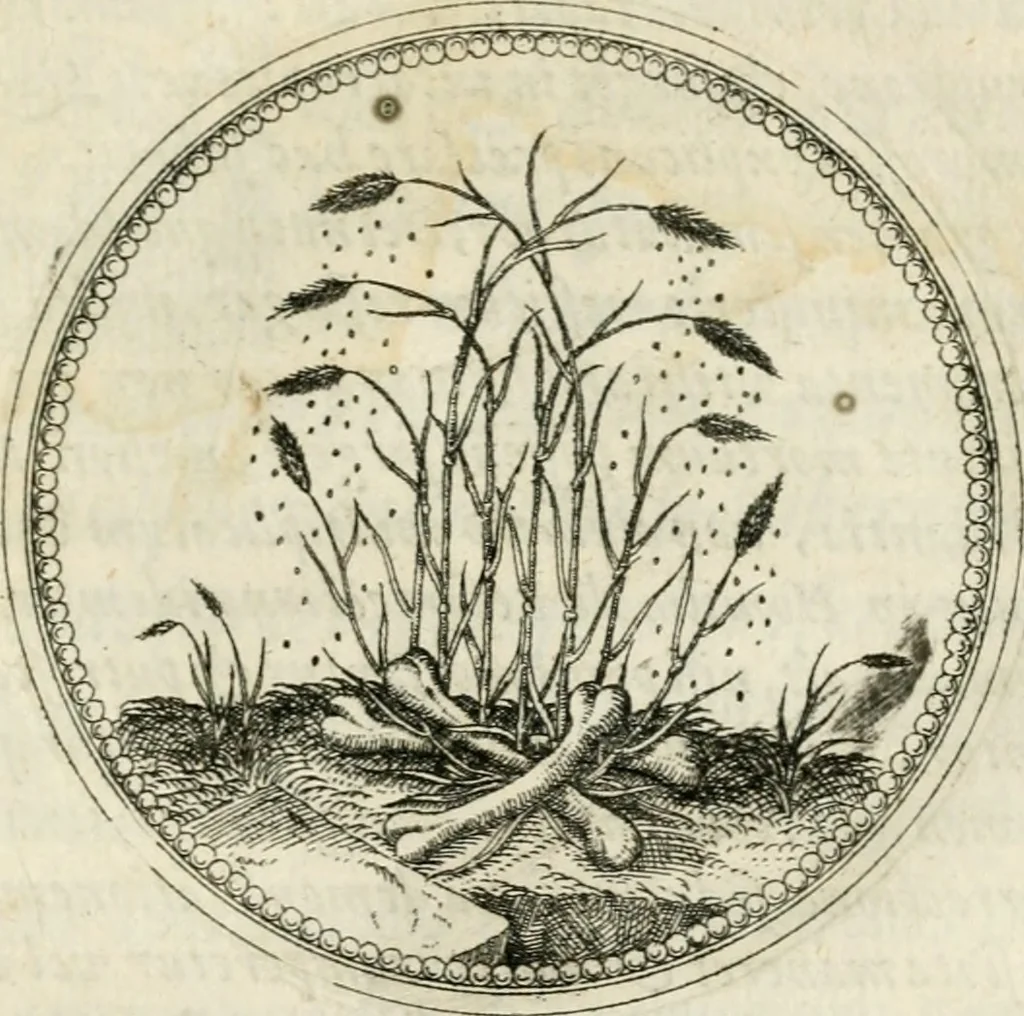 An illustration from Symbolorvm & emblematvm ex re herbaria desvmtorvm centvria vna, 1590, leaf 234