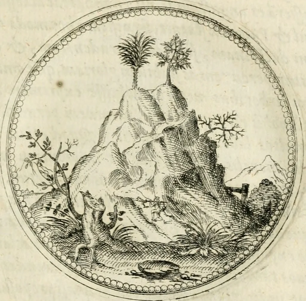 An illustration from Symbolorvm & emblematvm ex re herbaria desvmtorvm centvria vna, 1590, leaf 44