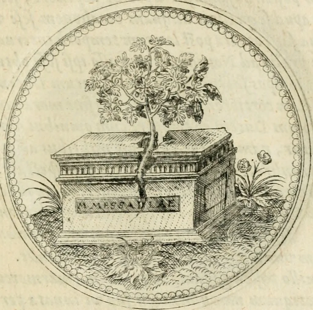 An illustration from Symbolorvm & emblematvm ex re herbaria desvmtorvm centvria vna, 1590, leaf 78