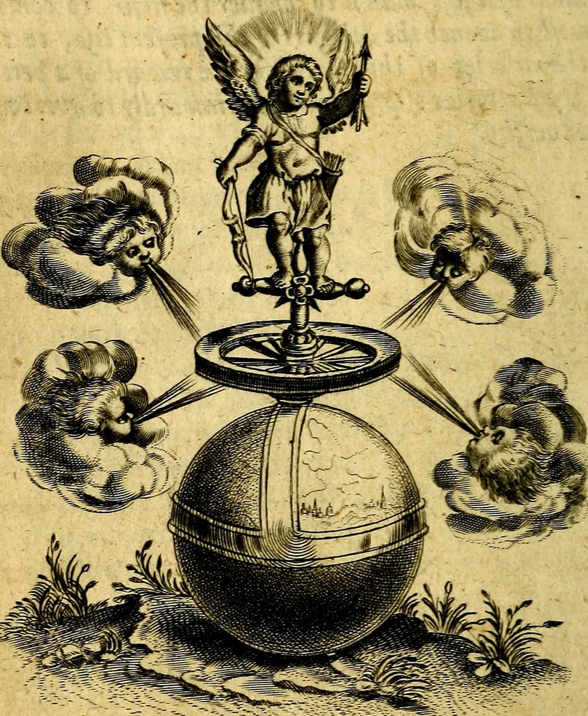 An illustration from Emblemes, 1635, leaf 121
