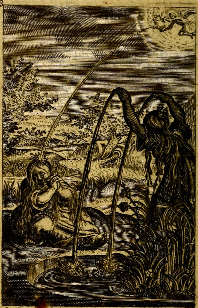 An illustration from Emblemes, 1635, leaf 169