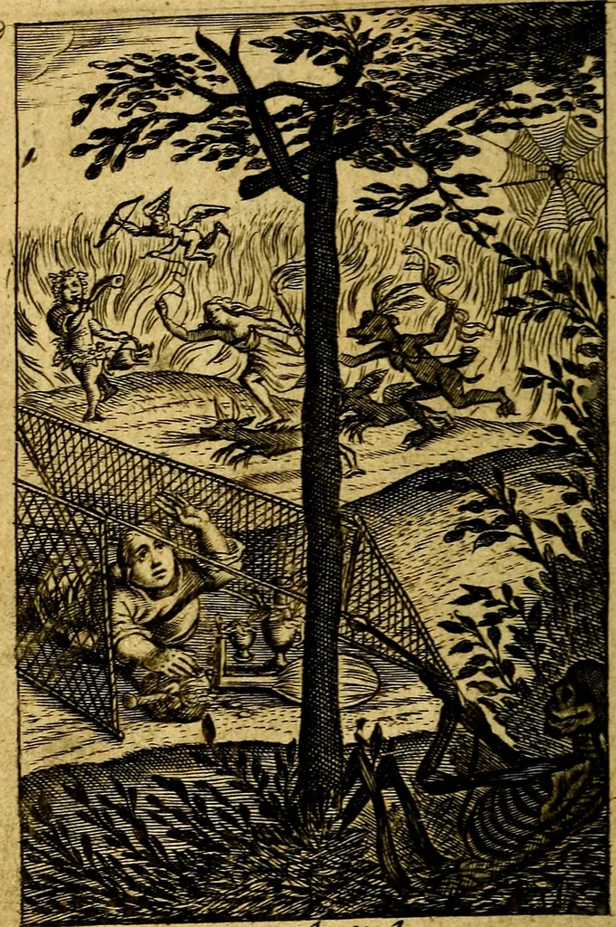An illustration from Emblemes, 1635, leaf 173