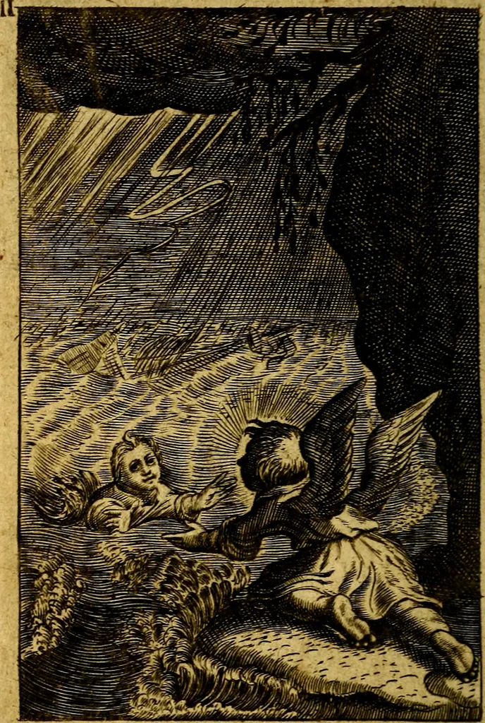 An illustration from Emblemes, 1635, leaf 181
