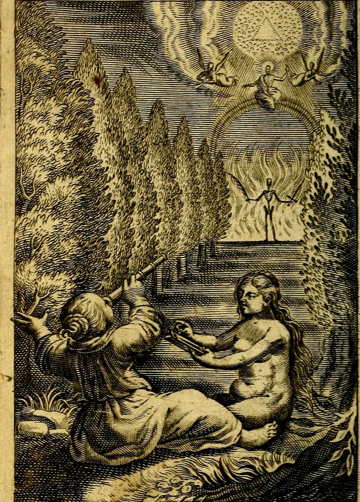 An illustration from Emblemes, 1635, leaf 193