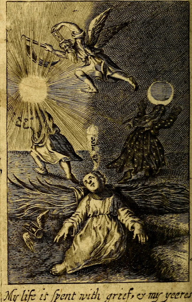 An illustration from Emblemes, 1635, leaf 197