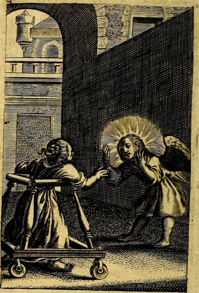 An illustration from Emblemes, 1635, leaf 209