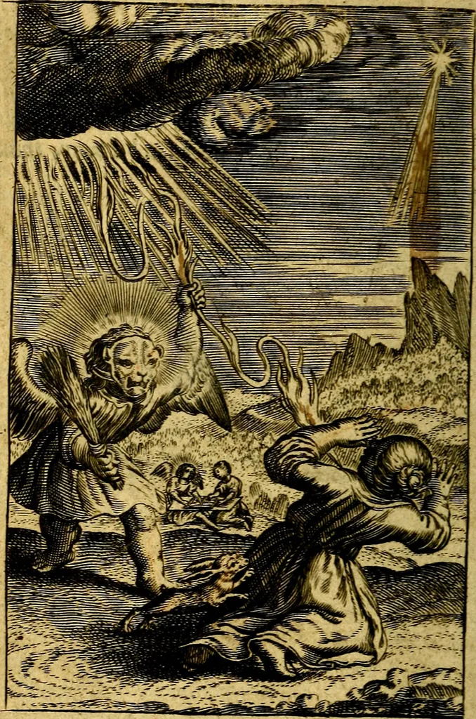 An illustration from Emblemes, 1635, leaf 213