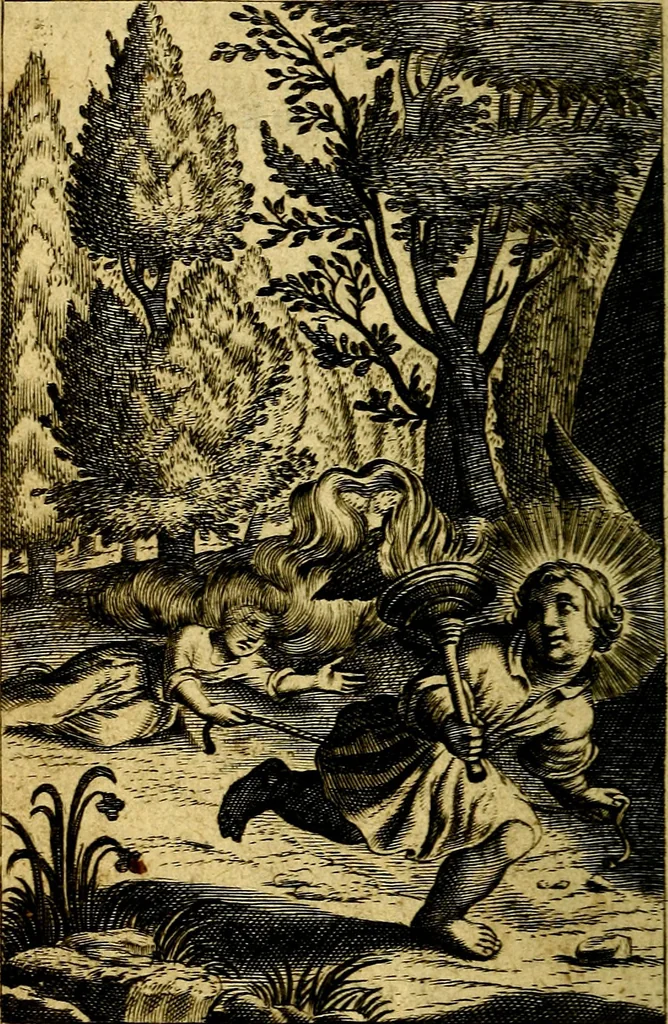 An illustration from Emblemes, 1635, leaf 229