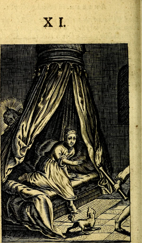 An illustration from Emblemes, 1635, leaf 241