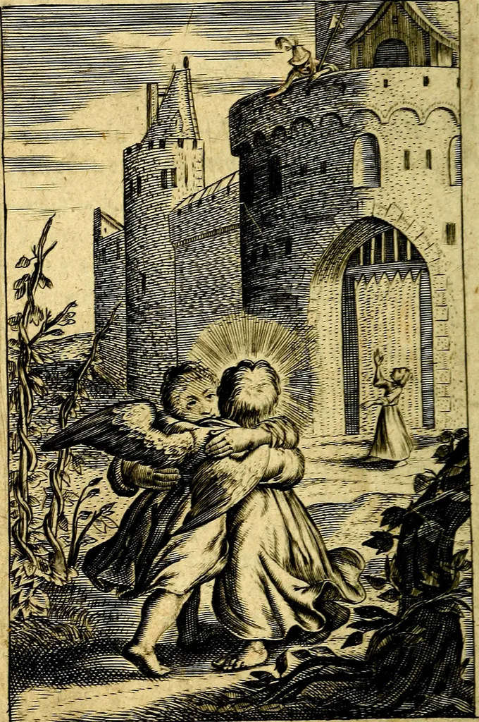 An illustration from Emblemes, 1635, leaf 245