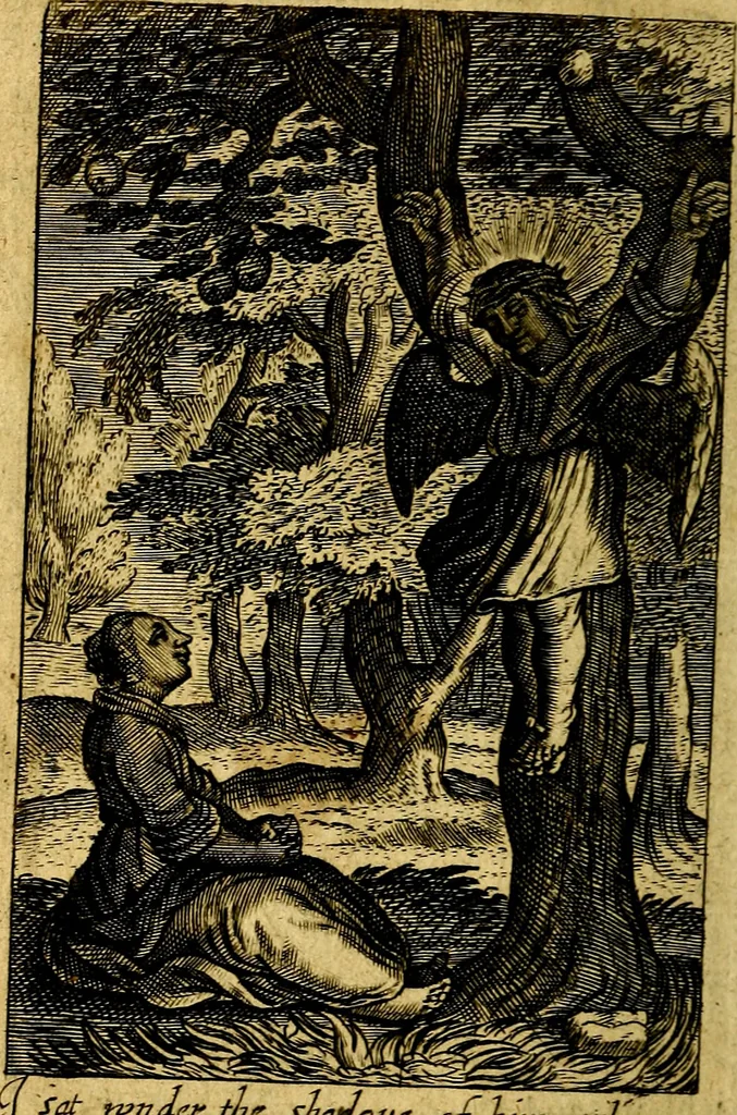 An illustration from Emblemes, 1635, leaf 253