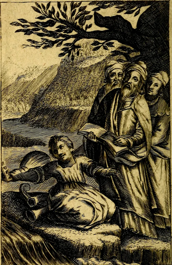 An illustration from Emblemes, 1635, leaf 257