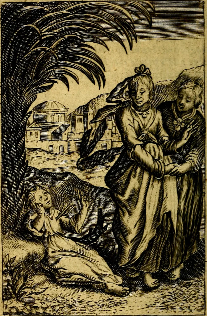 An illustration from Emblemes, 1635, leaf 261