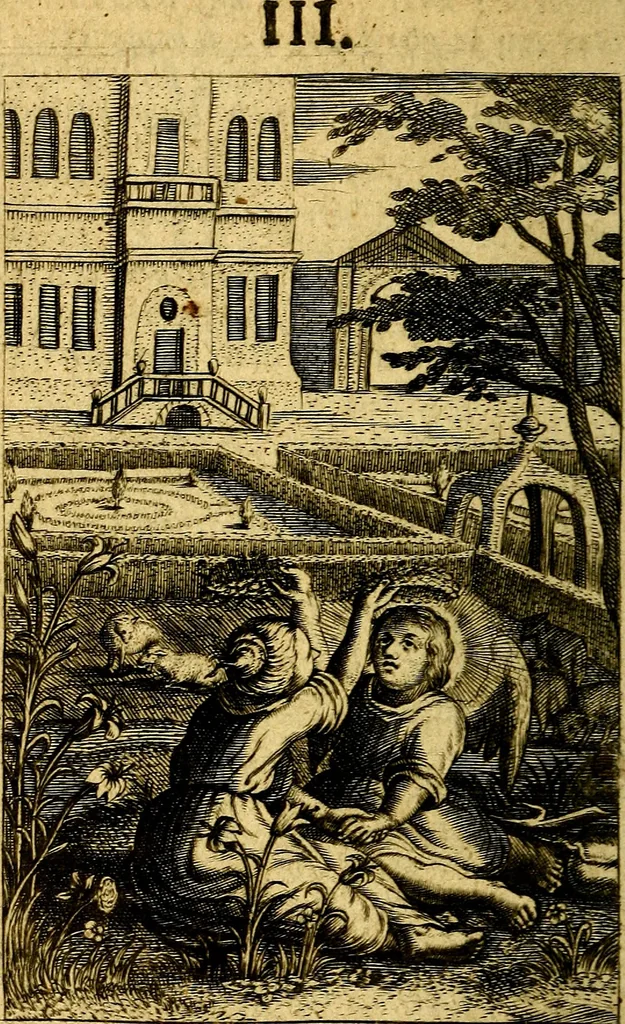 An illustration from Emblemes, 1635, leaf 269