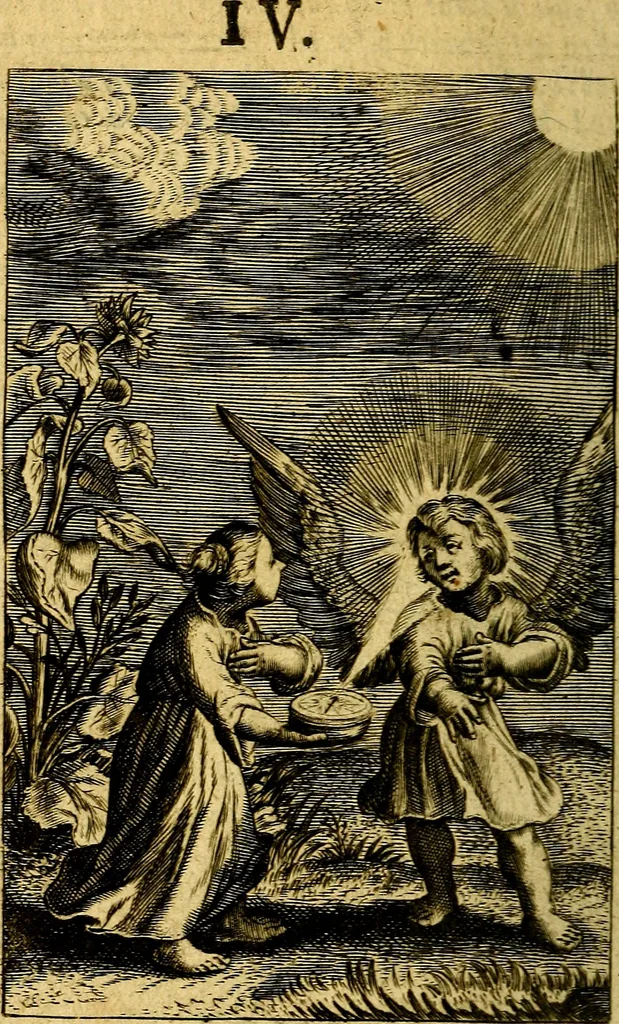 An illustration from Emblemes, 1635, leaf 273
