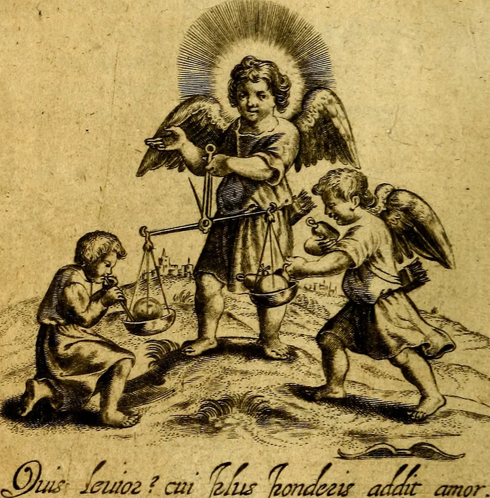 An illustration from Emblemes, 1635, leaf 29