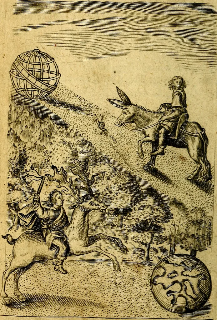 An illustration from Emblemes, 1635, leaf 65