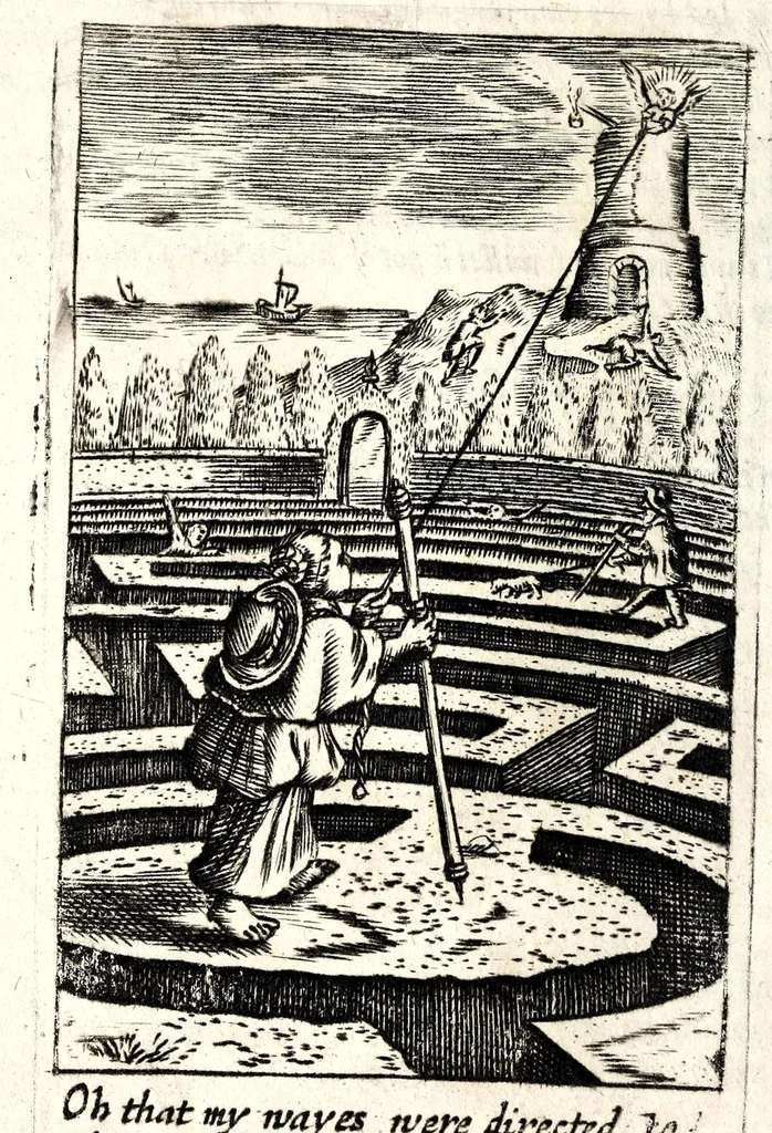 An illustration from Emblemes, 1709, leaf 206