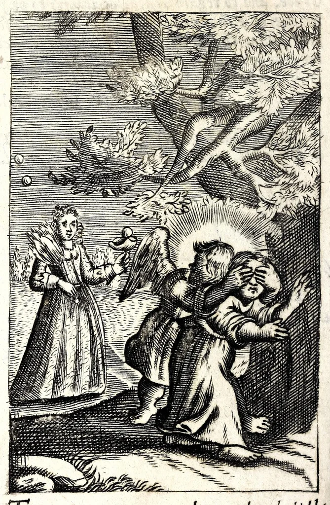 An illustration from Emblemes, 1709, leaf 218