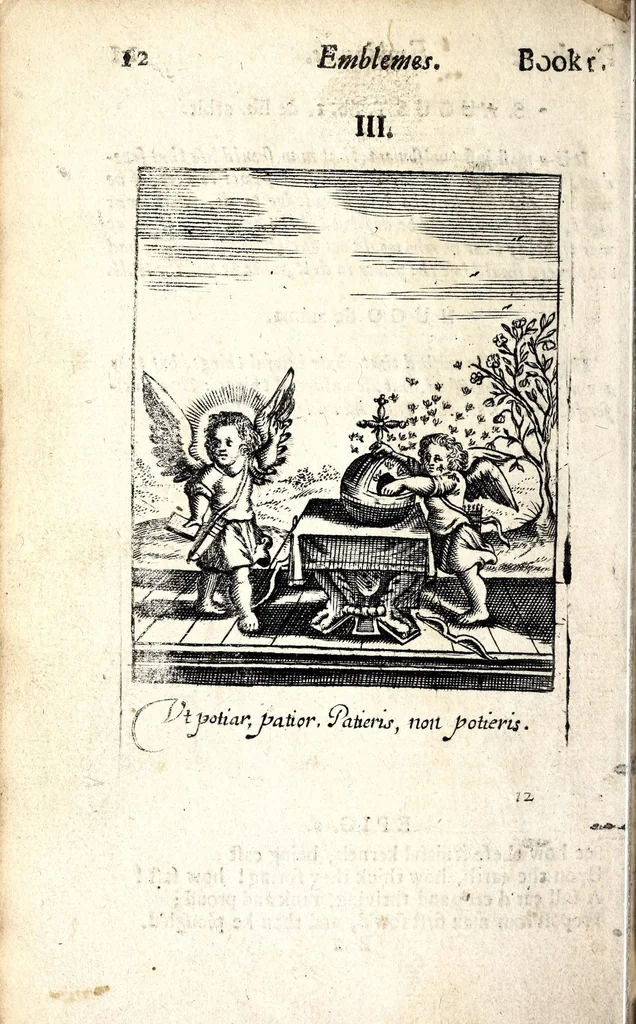 An illustration from Emblemes, 1709, leaf 26