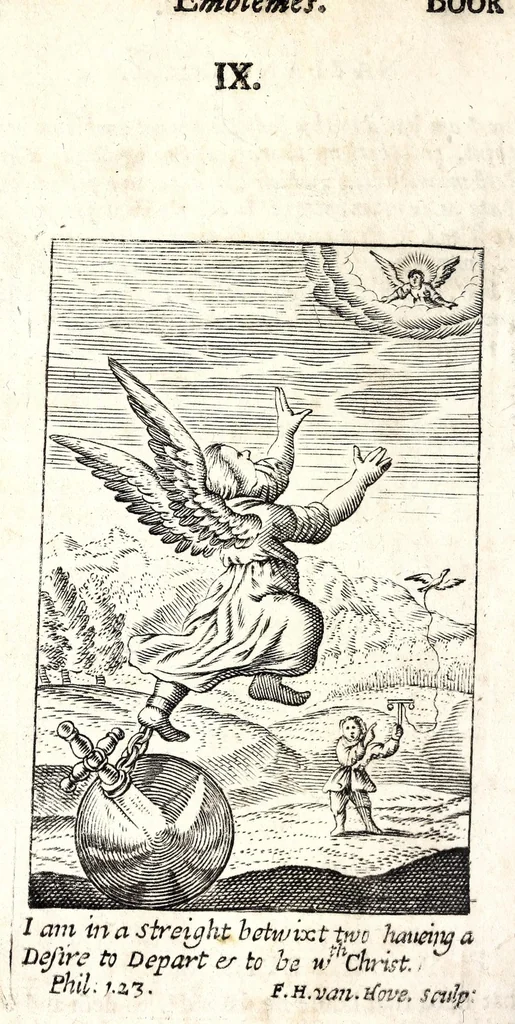 An illustration from Emblemes, 1709, leaf 294