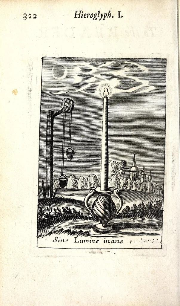 An illustration from Emblemes, 1709, leaf 330