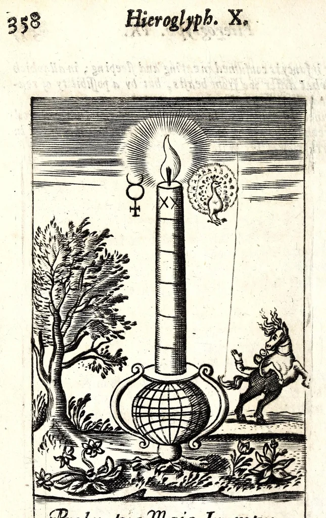 An illustration from Emblemes, 1709, leaf 366