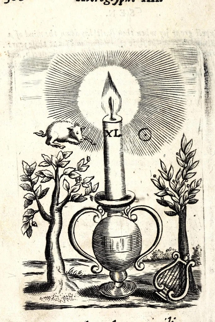 An illustration from Emblemes, 1709, leaf 374
