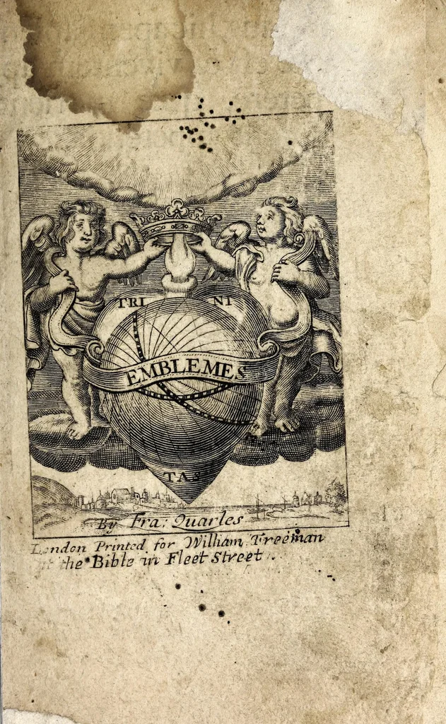 An illustration from Emblemes, 1709, leaf 7