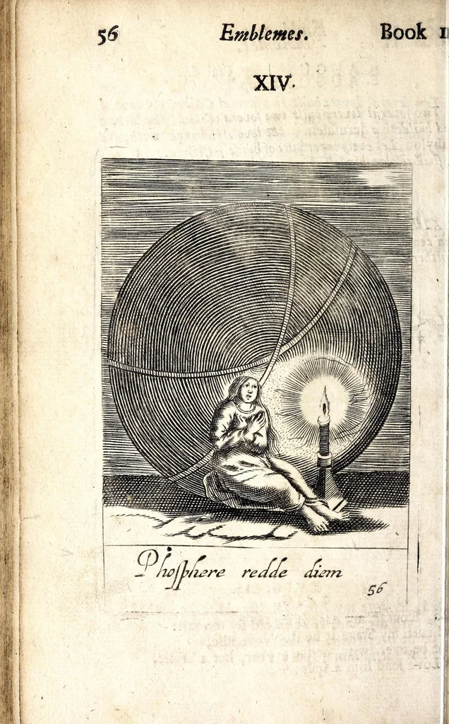 An illustration from Emblemes, 1709, leaf 70