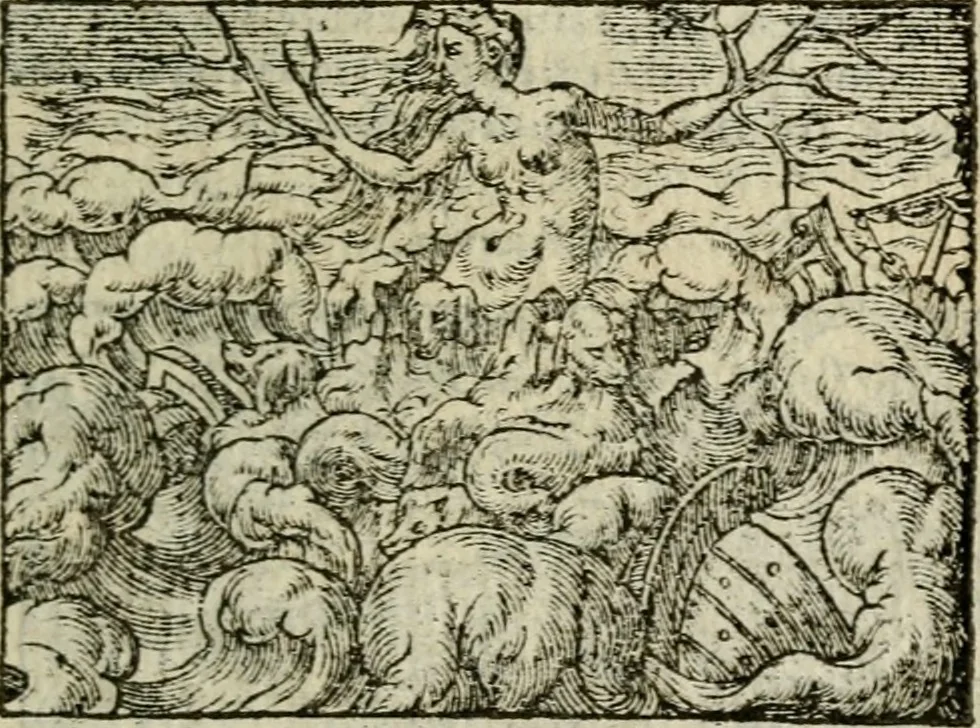 An illustration from Emblemes d'Alciat : en latin et francois vers povr vers, 1574, leaf 104