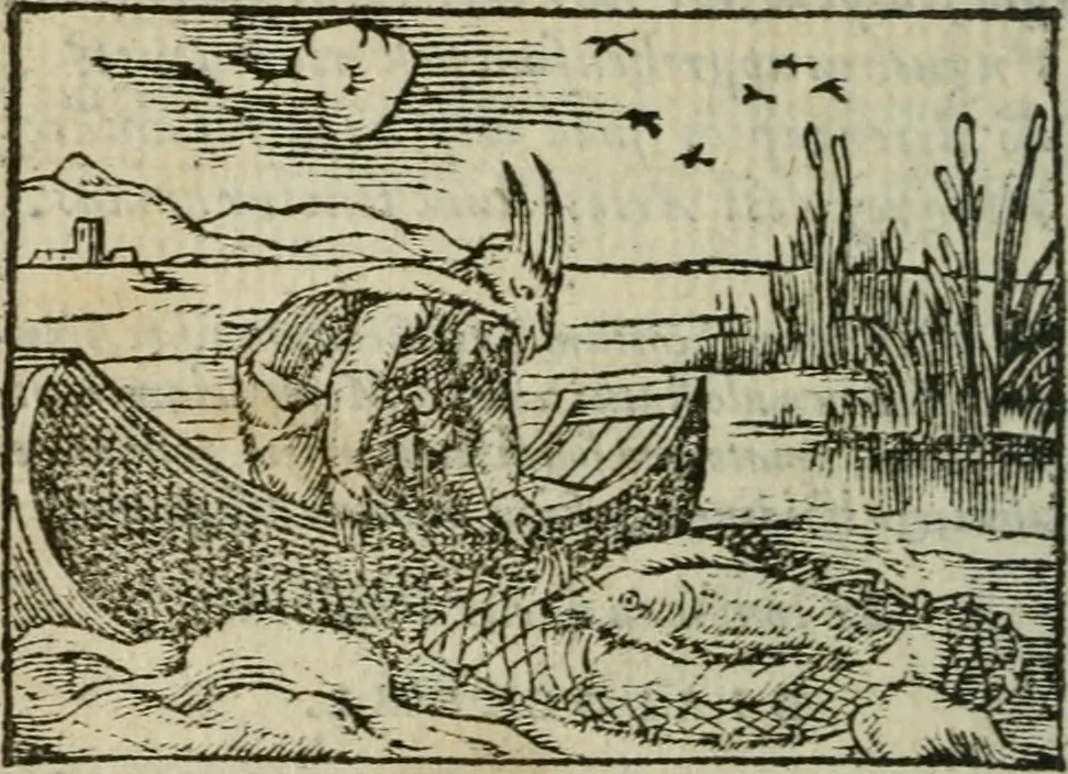 An illustration from Emblemes d'Alciat : en latin et francois vers povr vers, 1574, leaf 113
