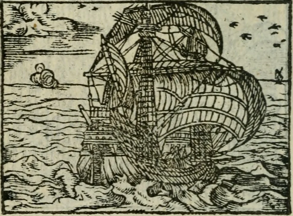 An illustration from Emblemes d'Alciat : en latin et francois vers povr vers, 1574, leaf 121