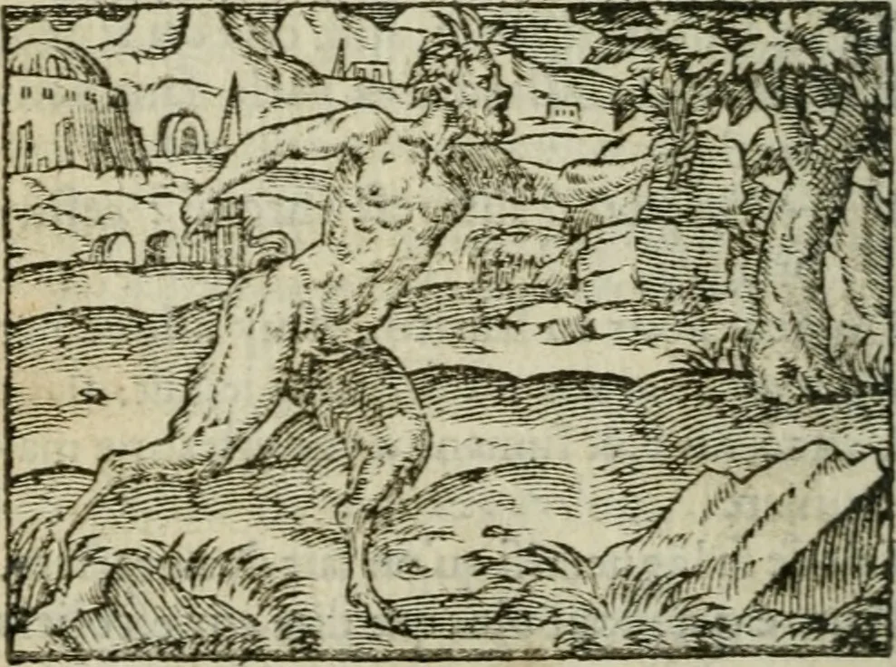 An illustration from Emblemes d'Alciat : en latin et francois vers povr vers, 1574, leaf 143