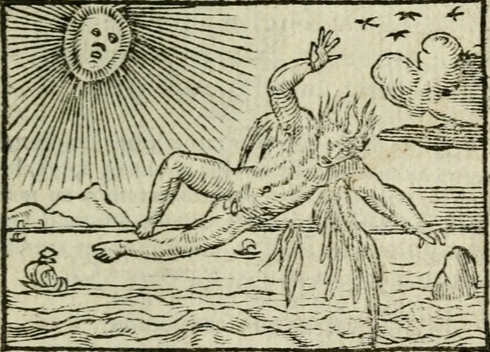 An illustration from Emblemes d'Alciat : en latin et francois vers povr vers, 1574, leaf 152