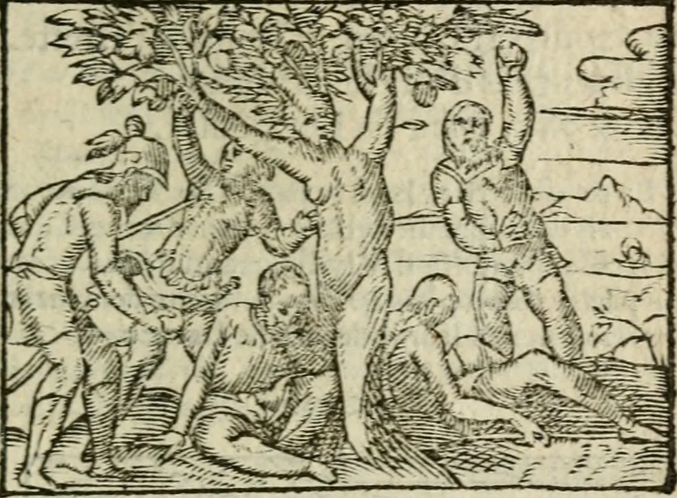 An illustration from Emblemes d'Alciat : en latin et francois vers povr vers, 1574, leaf 170